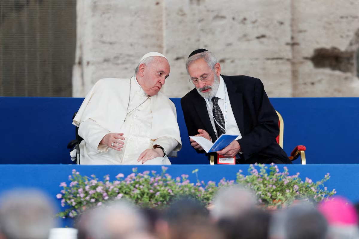 Rabino-chefe de Roma critica papa Francisco por comentários sobre Israel