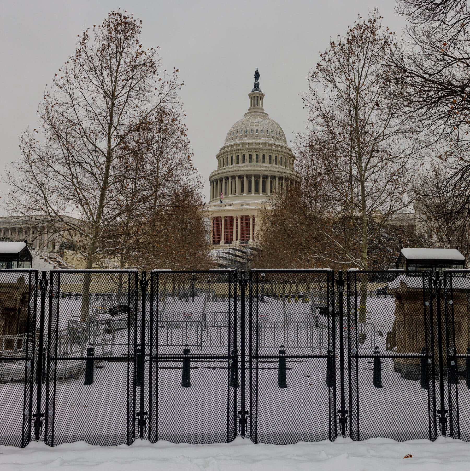 Frio intenso em Washington força Trump a realizar posse dentro do Capitólio dos EUA