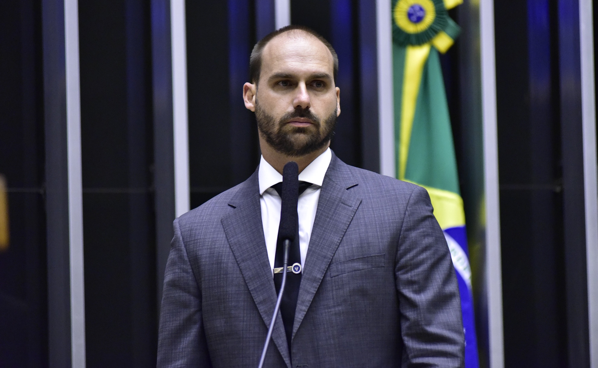 Eduardo Bolsonaro se apresenta como possível candidato à Presidência em 2026