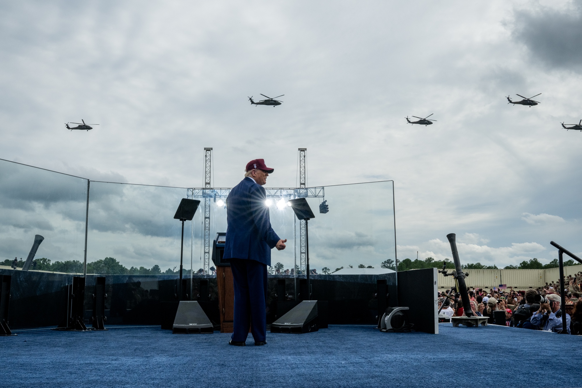 “Toda a força dos EUA cairá sobre o Irã se formos atacados”, diz Trump