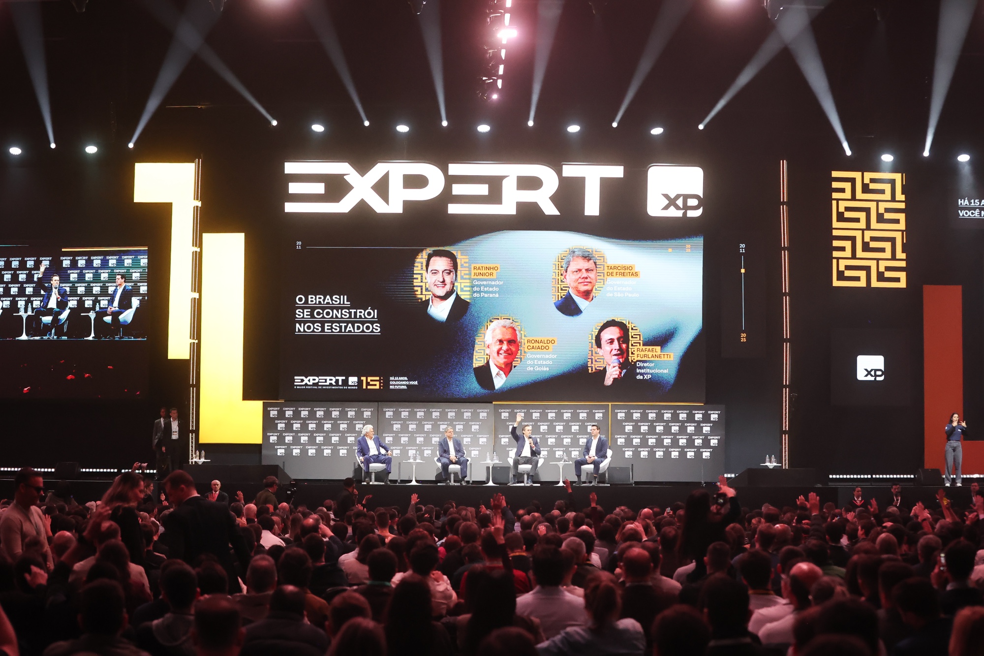 Tarcísio, Caiado e Ratinho veem direita unida em 2026 contra Lula