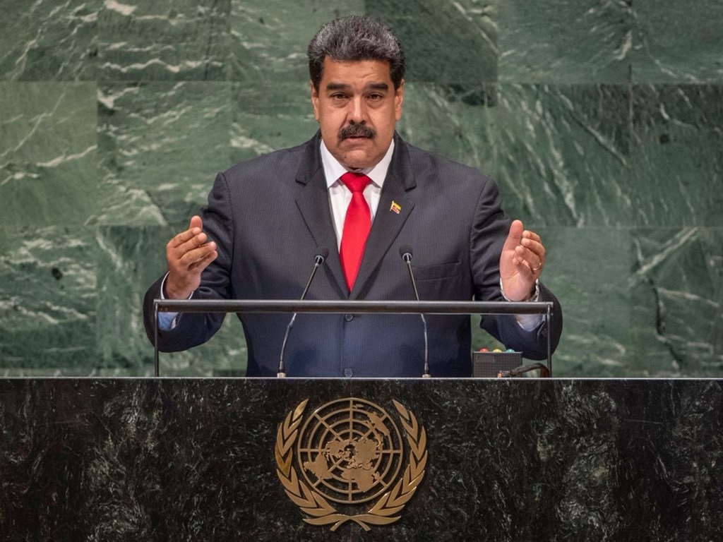 Maduro pede à ONU que interrompa envio de navios militares dos EUA