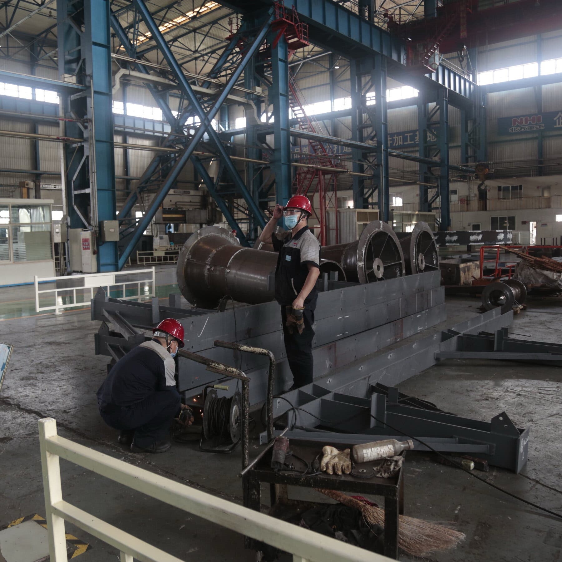 Produção industrial da China desacelera ao menor nível desde janeiro