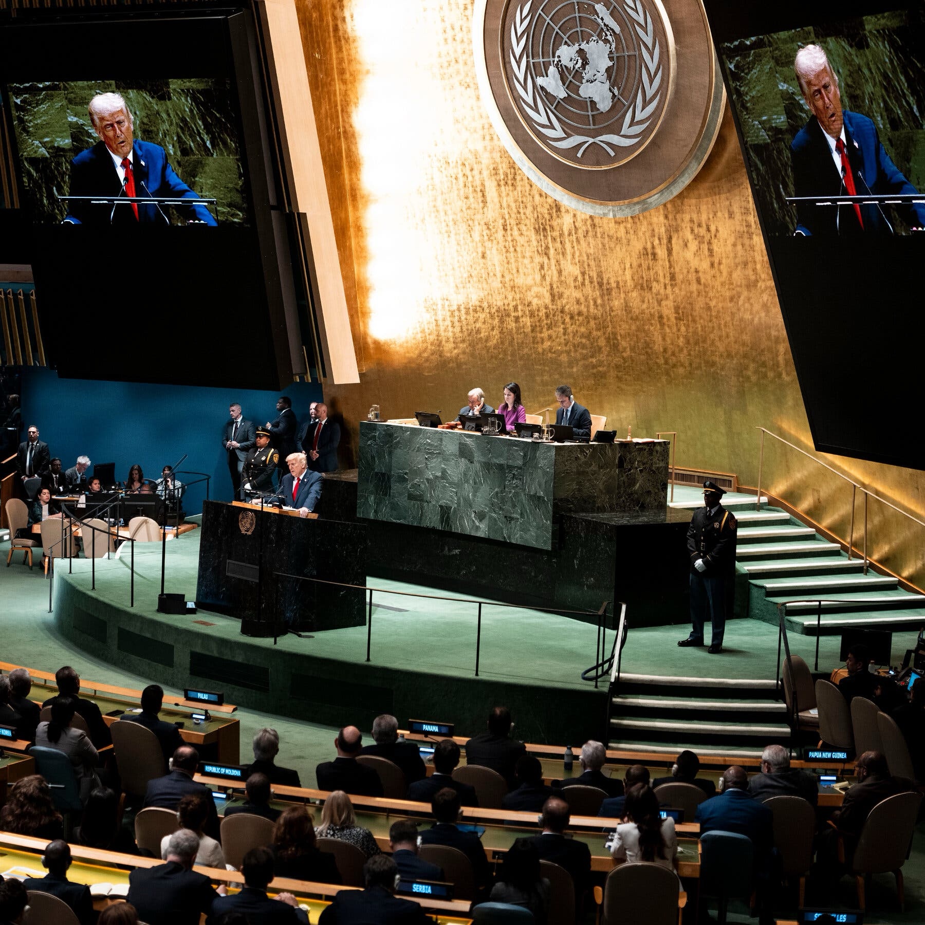 Na ONU, Trump nega existência das mudanças climáticas