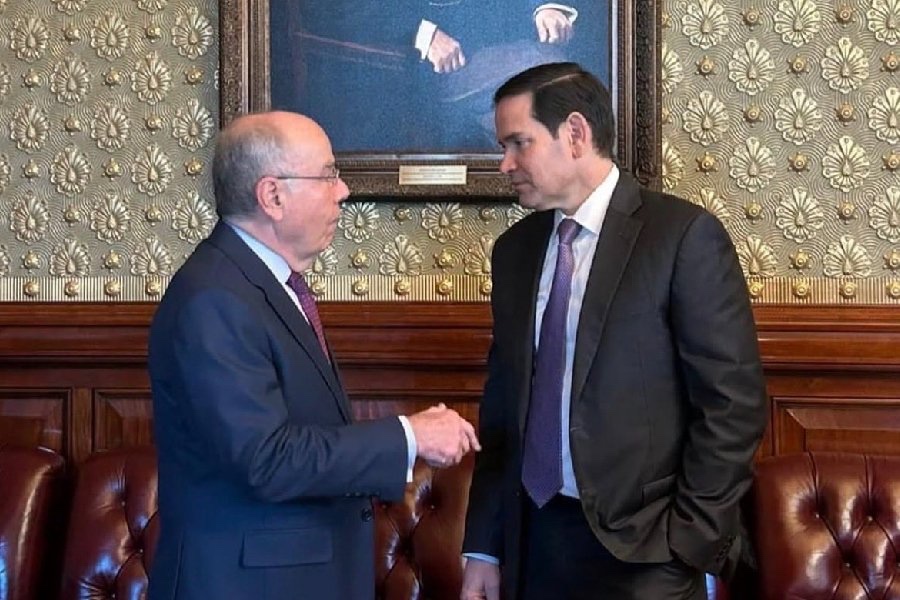 Rubio e Vieira têm reunião “muito positiva” sobre relação Brasil-EUA
