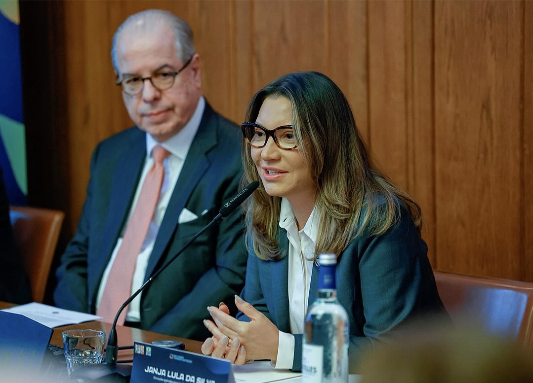 Em Roma, Janja anuncia que o Brasil enviará ajuda humanitária a Gaza