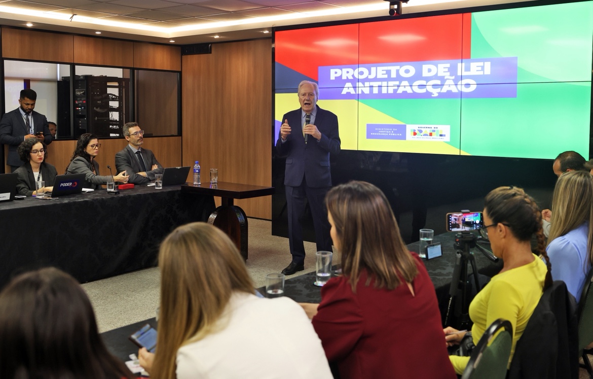 Governo apresenta projeto antifacção para endurecer combate ao crime