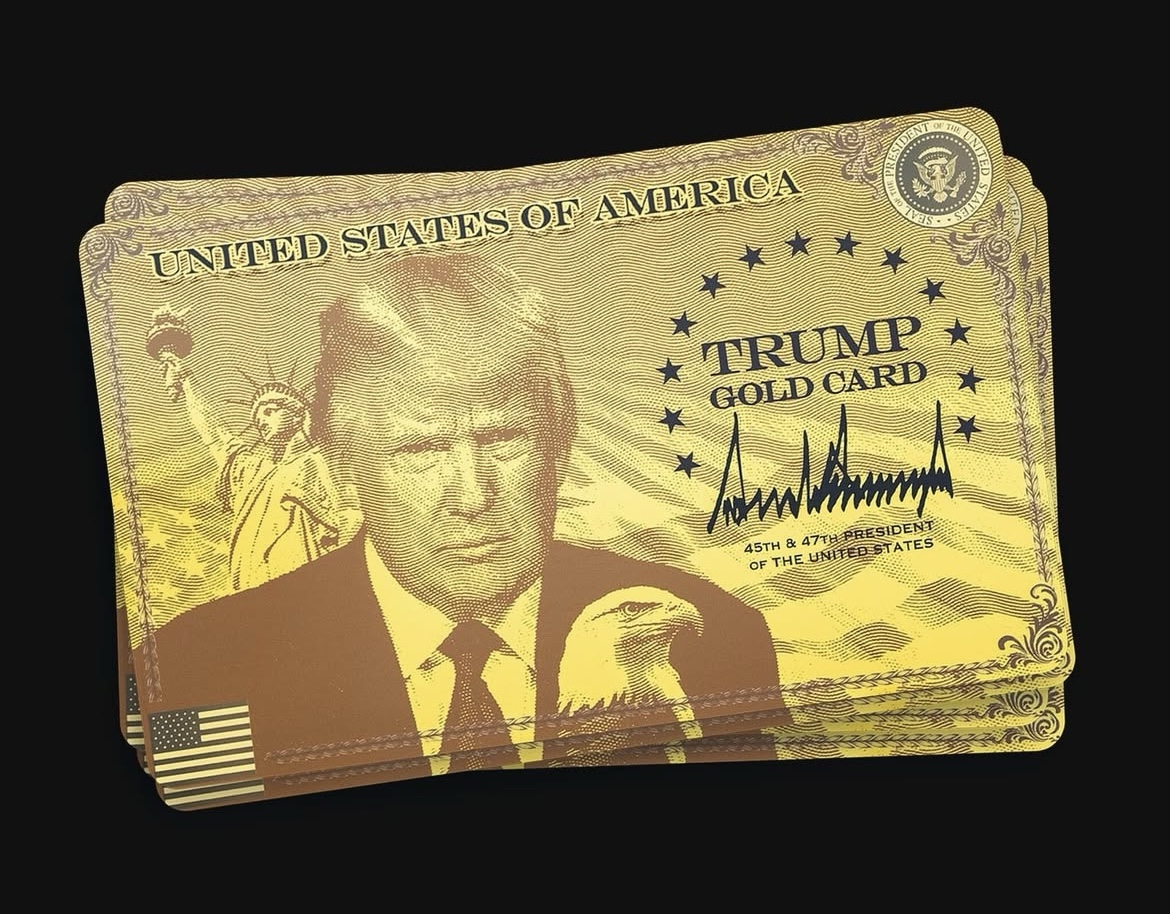 Trump lança Trump Gold Card, visto que custa US$ 1 milhão