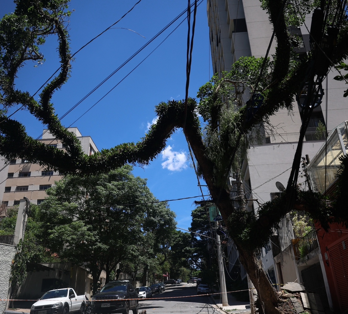 Energia é normalizada após ventania; 37 mil ainda estão sem luz na Grande São Paulo